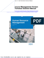 Human Resource Management Version 2 0 2nd Portolese Solution Manual