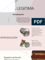 La Legítima y Porción Disponible