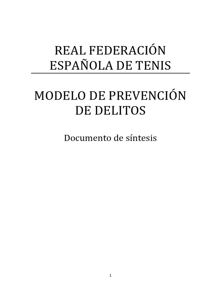 Modelo de Prevencion de Delitos | Descargar gratis PDF | Derecho penal ...