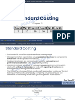 CHP 13 Standard Costing Notes
