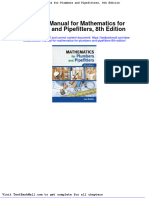 Solution Manual For Mathematics For Plumbers and Pipefitters 8th Edition
