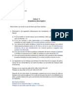 Guía N° 2 (Respuestas) Estadística Descriptiva