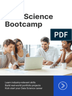 Jovian Data Science Bootcamp Brochure