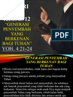 Materi 5 - Materi Semester 1 - Kelas 12 - Menjadi Generasi Penyembah Yg Berkenan Bagi TUHAN