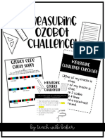 Ozobot Color Code Guide | PDF | Rgb Color Model