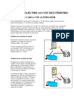 Uso Del Multi Metro en Alternador Motor de Arranque Bobinas