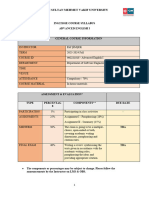 Software Eng. SYLLABUS