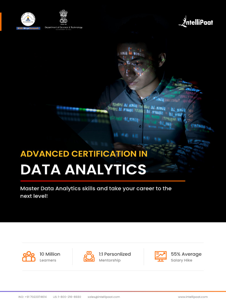 Advanced Certification in Data Analytics IHUB IITR | PDF | Machine ...