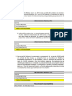 Presupuesto de Material e Inventario Miguel Fernandez