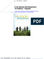 Test Bank For Human Development 11th Edition Papalia