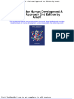 Test Bank For Human Development A Cultural Approach 2nd Edition by Arnett