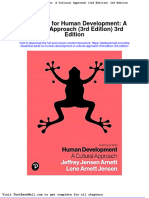 Test Bank For Human Development A Cultural Approach 3rd Edition 3rd Edition