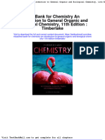 Test Bank For Chemistry An Introduction To General Organic and Biological Chemistry 11th Edition Timberlake