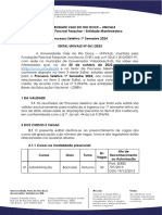 PROCESSO SELETIVO-  Edital UNIVALE 061-2023 - Processo Seletivo- 1º semestre 2024-