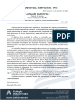 Comunicado 03 (Institucional) - Avaliação Diagnóstica