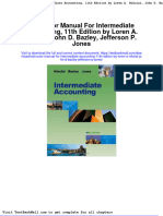Instructor Manual For Intermediate Accounting 11th Edition by Loren A Nikolai John D Bazley Jefferson P Jones