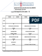 Emploi Du Temps Du S1 MSESVT 2023-24 V2