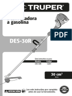 Manual de Desbrozadora DES-30R