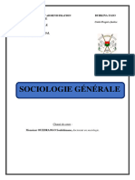 Cours Sociologie Générale ENAM
