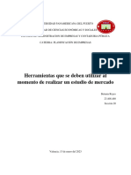 Herramientas para Realizar Un Estudio de Mercado