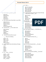 Present Tenses