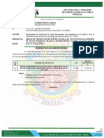 INFORME N°0137-2023 - Requerimiento Certificacion Elaboracion Exp Tec RENOVACION DE PUENTE EN EL (LA) AN - 894 PUENTE RANCA DISTRITO DE HUATA