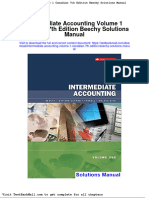 Intermediate Accounting Volume 1 Canadian 7th Edition Beechy Solutions Manual