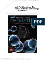 Test Bank For Chemistry The Molecular Nature of Matter and Change 8th Edition