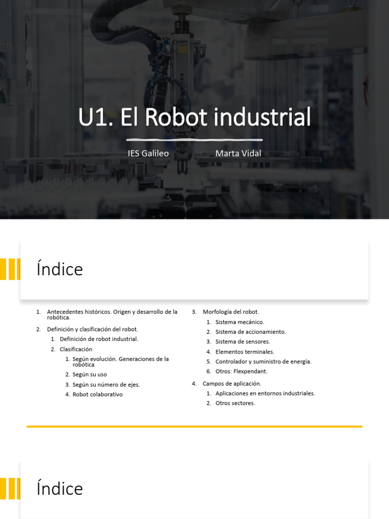 Historia y Evolución de la Robótica | PDF | Robot | Robótica