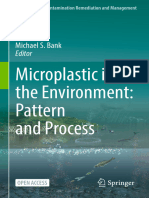 Microplastic in The Environment-Pattern and Process
