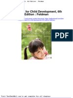 Test Bank For Child Development 6th Edition Feldman