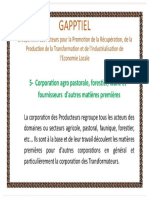 Corporation Agro Pastoral - Faunes - Forets