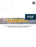 Caracterización Sociodemográfica de Corregimientos Con Escasez de Agua en Uribia