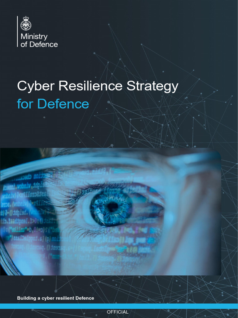 Cyber Resilience Strategy for Defence | PDF | Computer Security | Security