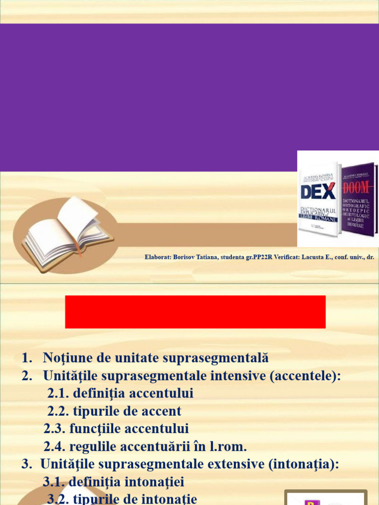 Elementele Suprasegmentale | PDF