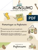 Aralin 5 Pagkonsumo