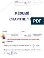 Résumé Formules Chapitre 1 Et 2