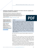 Park Et Al (2023) Settlements and Population Competition Assesments PF Invasive Argentine Ants