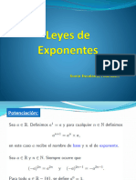 Clase 5 Leyes de Exponentes