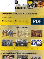 Derecho Laboral - Jornada Laboral y Descansos - Silvia Huanca Ticona