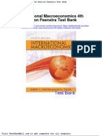 International Macroeconomics 4th Edition Feenstra Test Bank