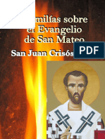 Homilias Sobre El Evangelio de San Mateo San Juan Crisostomo
