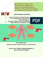 4 Infografía Sobre La Interacción Agente Infeccioso Hospedador, Relacionada A Las Personas Que No Se Infectan Con VIH