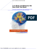 Introduction To Brain and Behavior 5th Edition Kolb Test Bank