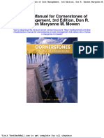 Solution Manual For Cornerstones of Cost Management 3rd Edition Don R Hansen Maryanne M Mowen
