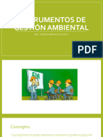 INSTRUMENTOS DE GESTIÓN AMBIENTAL