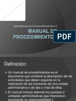 Manual de Procedimientos