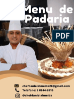 Menu de Padaria