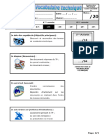 TP Vocabulaire Technique - Doc Élèves