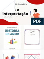 Leitura e Interpretação - Historia - de Amor de Regina Coeli